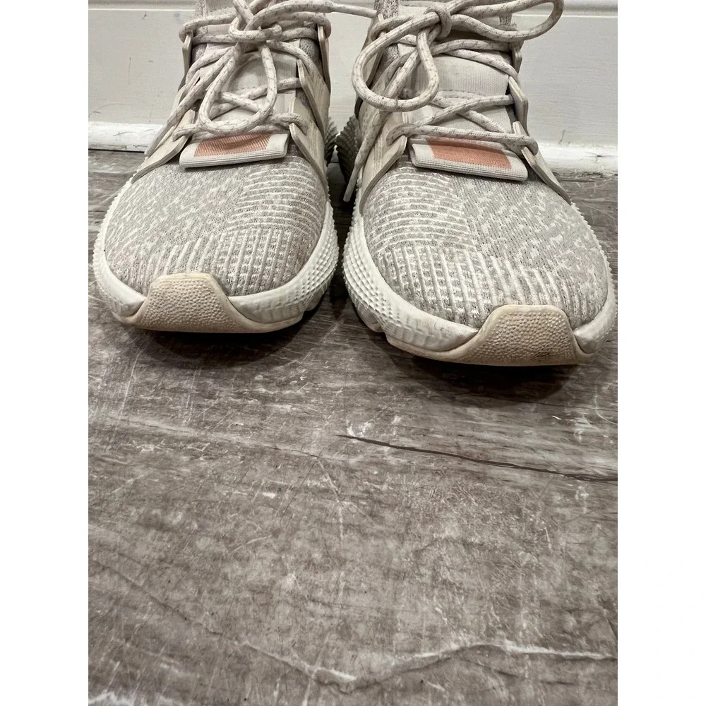 Adidas Prophere Grey Cream Pink Women's Sneakers CQ2542 Size 8.5 Low Top Shoes